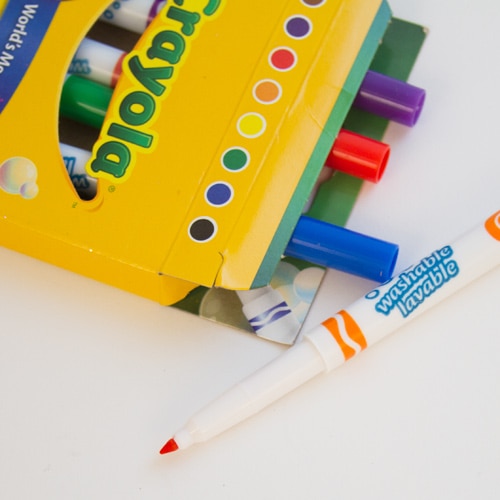 Crayola, Marker Set, Art & School, Kids, Washable Classic, Fine, 8 color, 5186